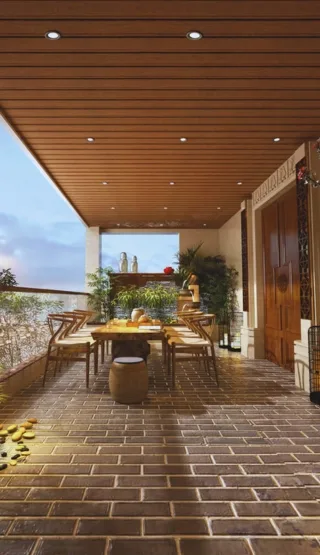 PVC Soffit Panels Cover