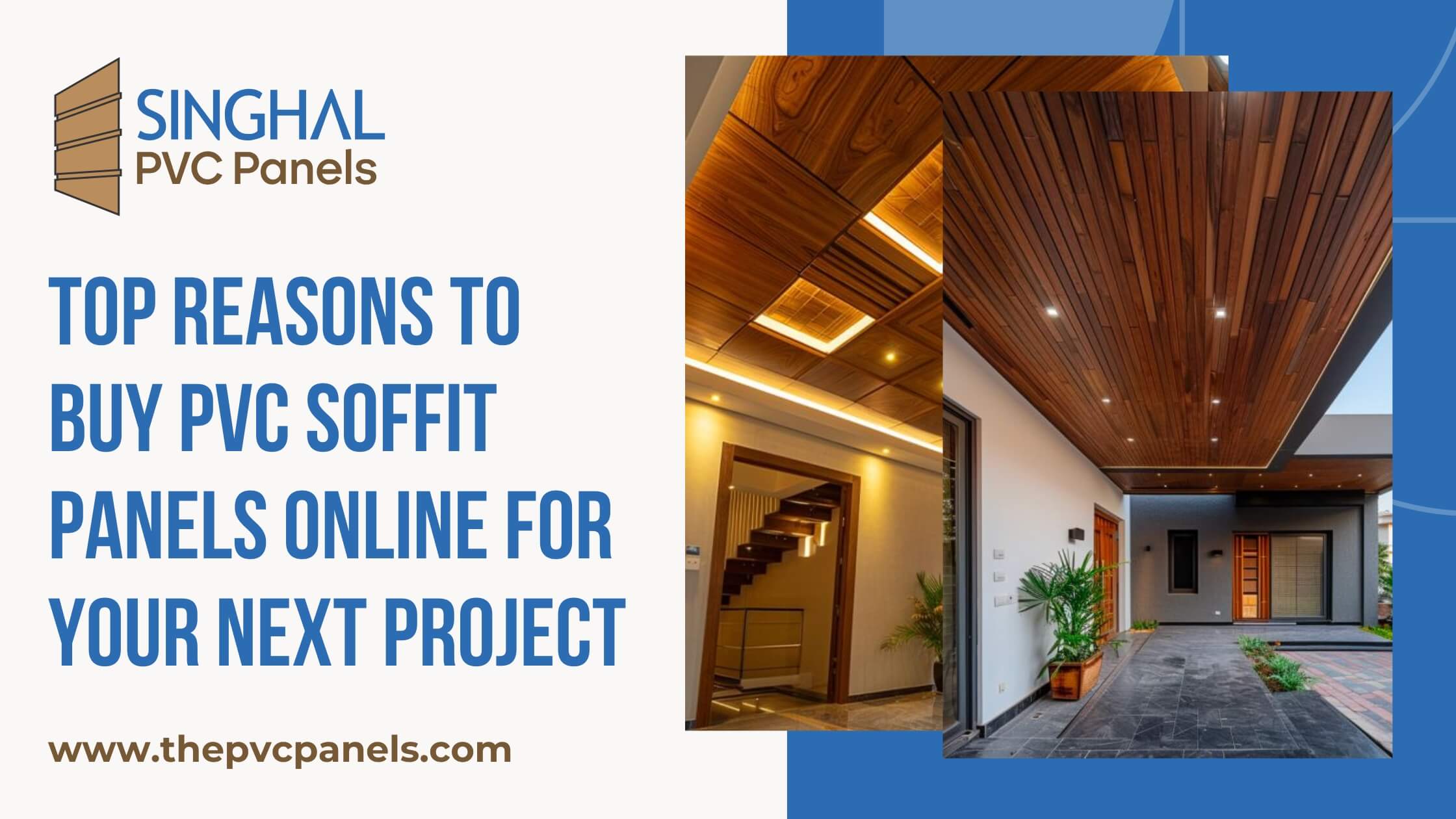 Buy PVC Soffit Panels Online