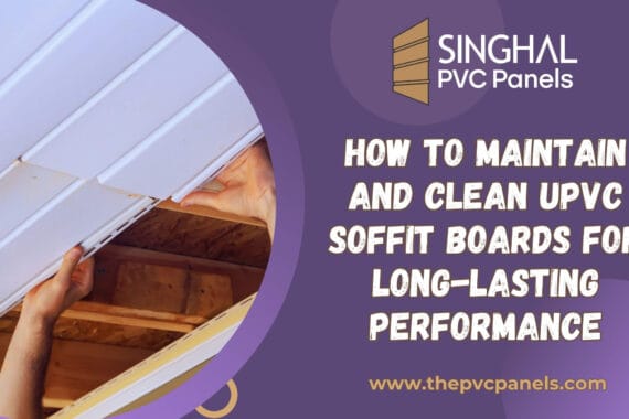 Clean uPVC Soffit Boards