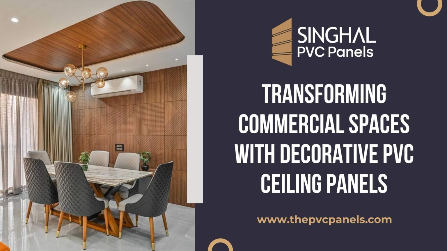 Space Pvc Transforming Commercial Spaces with Decorative PVC Ceiling Panels ...