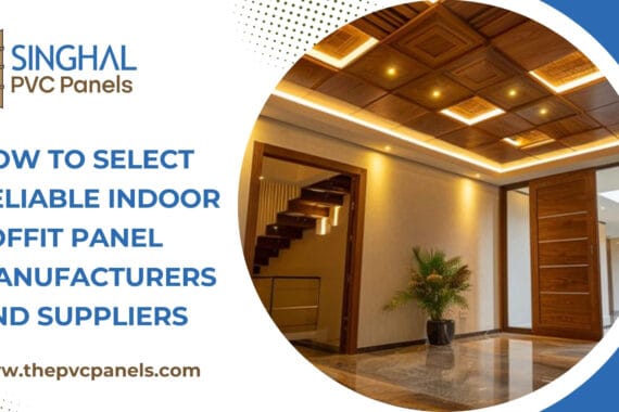 Decorative indoor soffit panels
